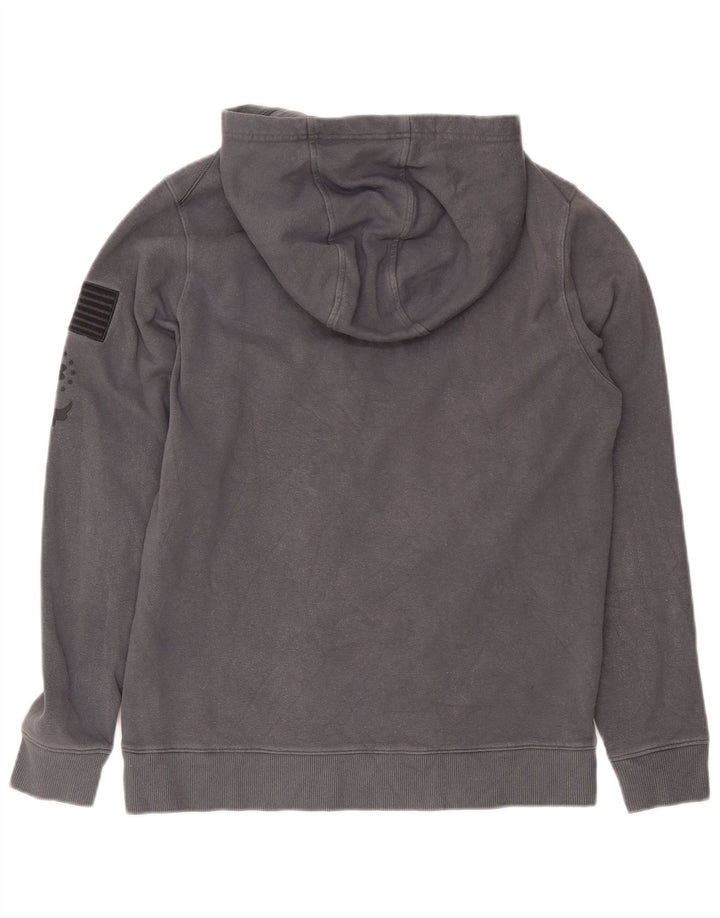 Pulover Under Armour pentru bărbați cu capota, gri mediu, bumbac