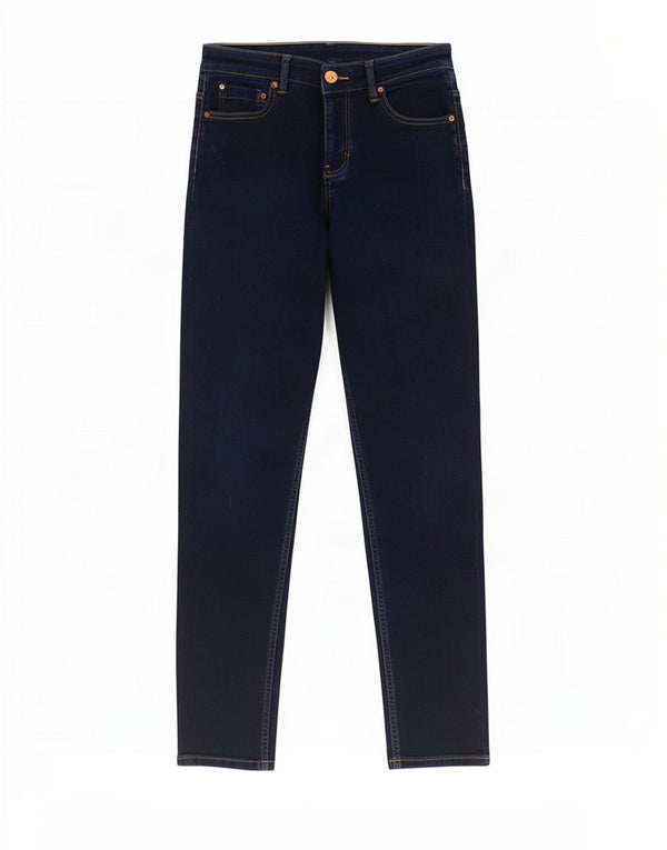 Blugi subțiri The Lily de la Marks & Spencer pentru femei UK 12 Medium W30 L29 Bleumarin