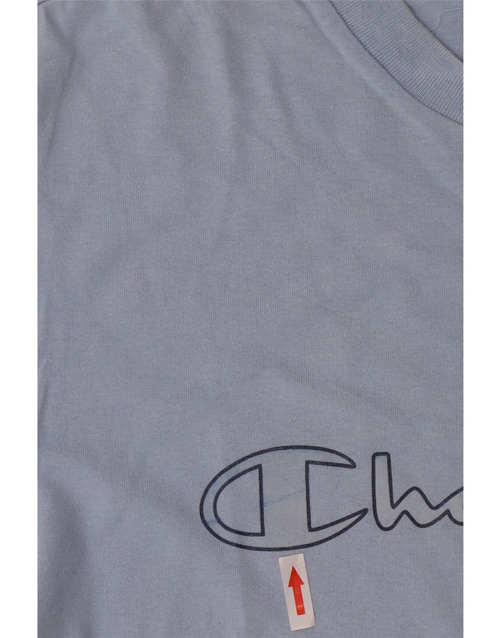 Tricou grafic pentru bărbați Champion Top mare din bumbac albastru