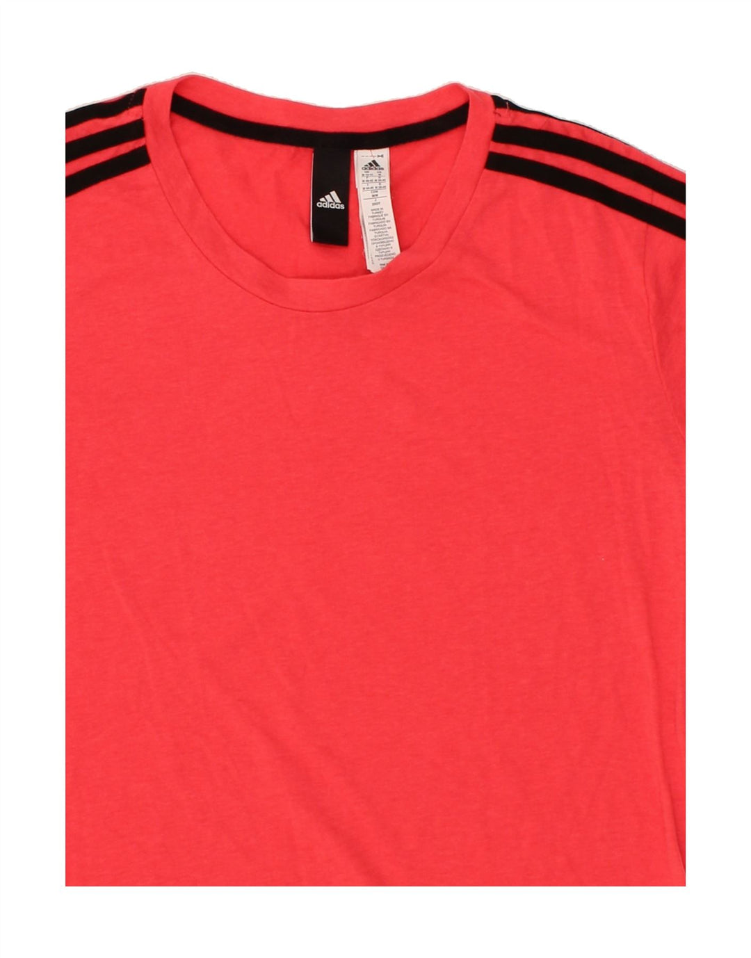ADIDAS Womens T-Shirt Top UK 12/14 Medium Pink Polyester Vintage Adidas and Second-Hand Adidas from Messina Hembry 