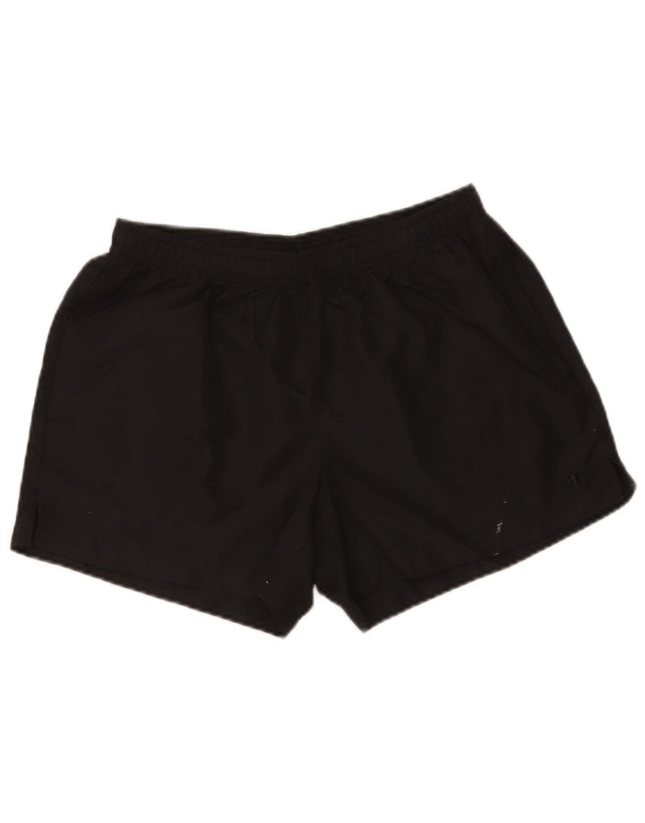 Pantaloni scurți sport Champion pentru femei UK 14, mari, negru, poliester