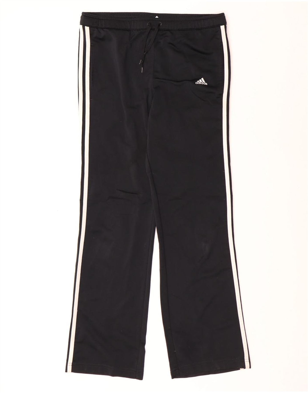 Pantaloni de trening Adidas pentru femei UK 10 Poliester negru mic