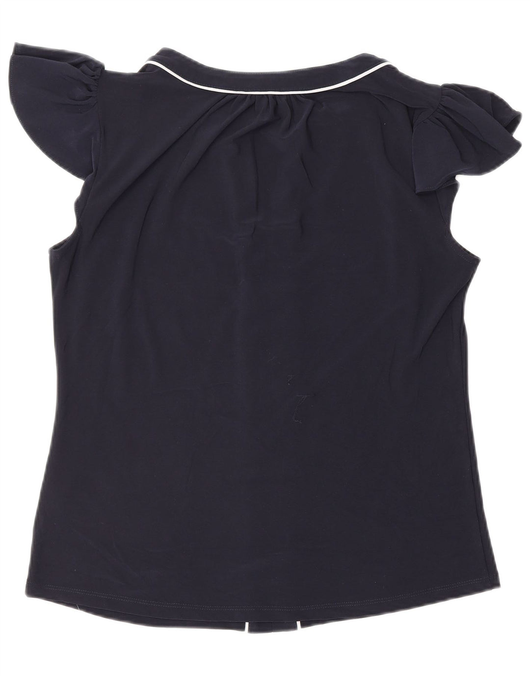 Top bluză TOMMY HILFIGER pentru femei UK 14 Poliester mediu bleumarin