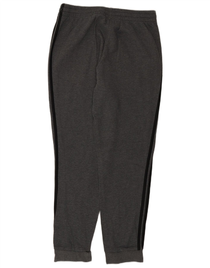 Pantaloni de trening ADIDAS pentru bărbați Joggeri mari, gri bumbac