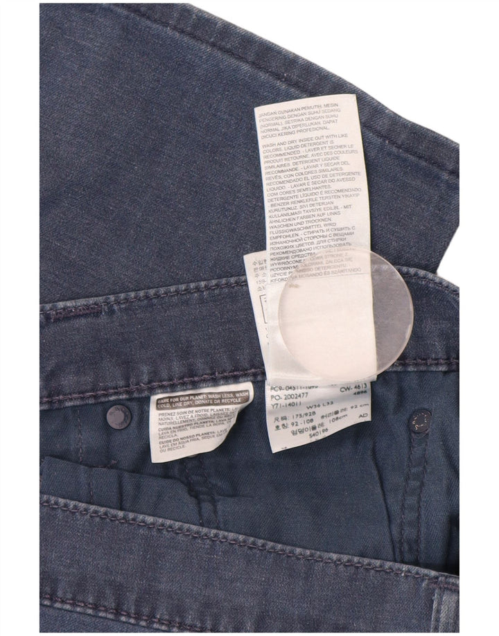 Blugi slim pentru bărbați Levi's W36 L30 Bumbac albastru