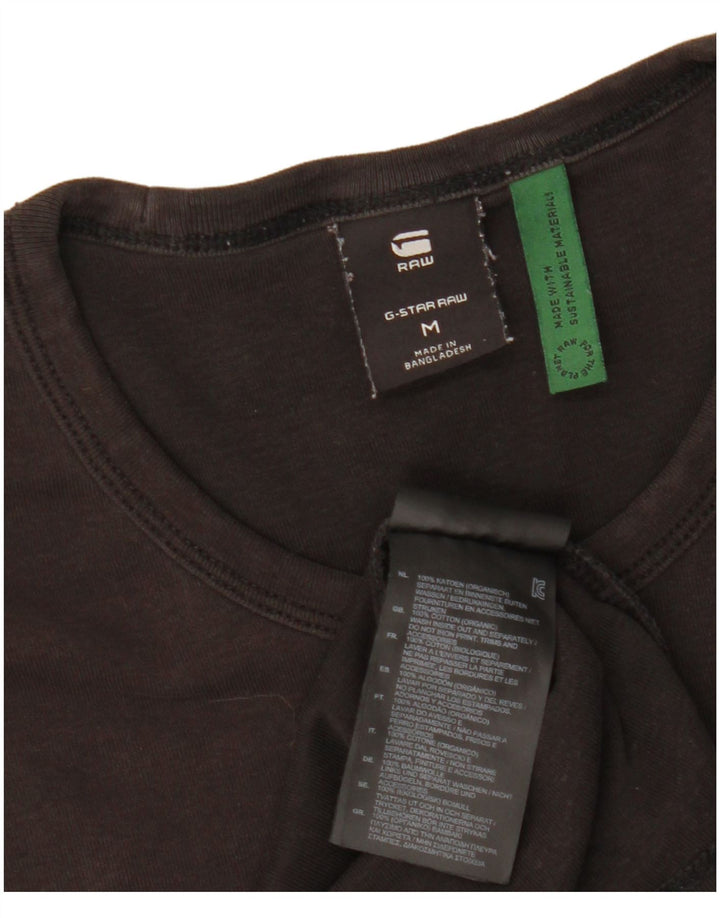 Tricou Bărbați G-Star Top Medium Negru Bumbac