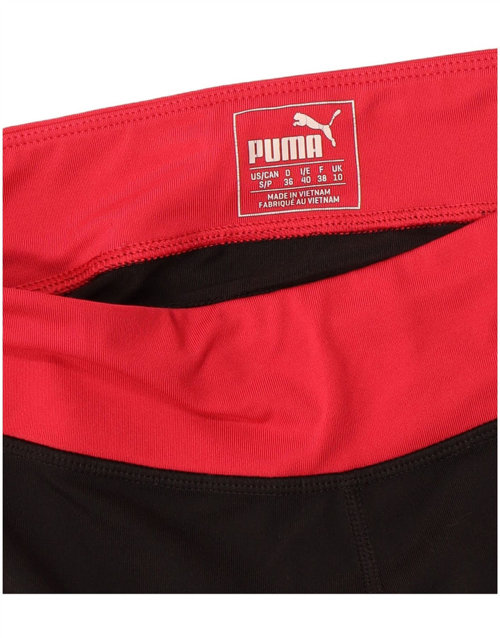 Leggings pentru femei Puma UK 10 Small Black Colorblock