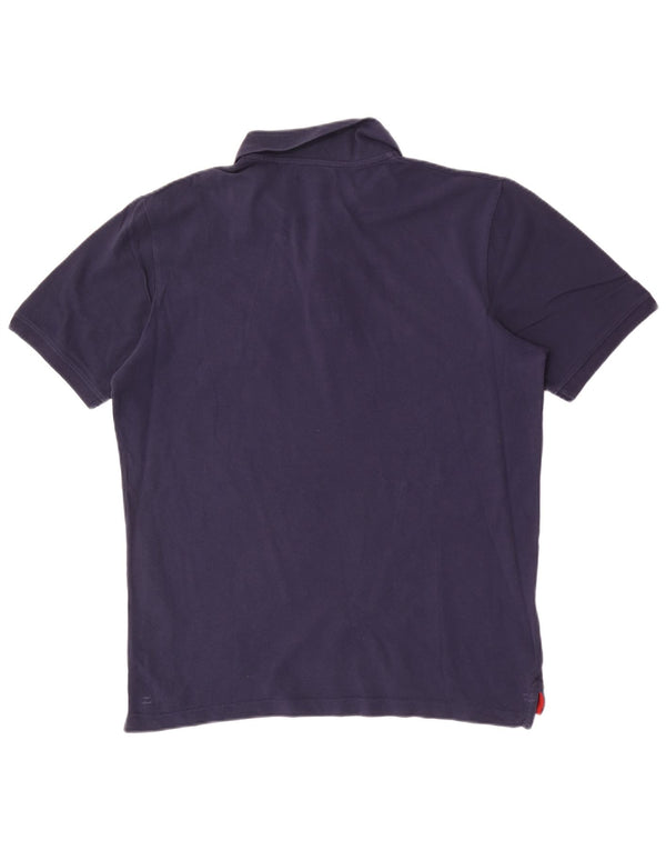 Tricou polo pentru bărbați Best Company XL, bumbac bleumarin