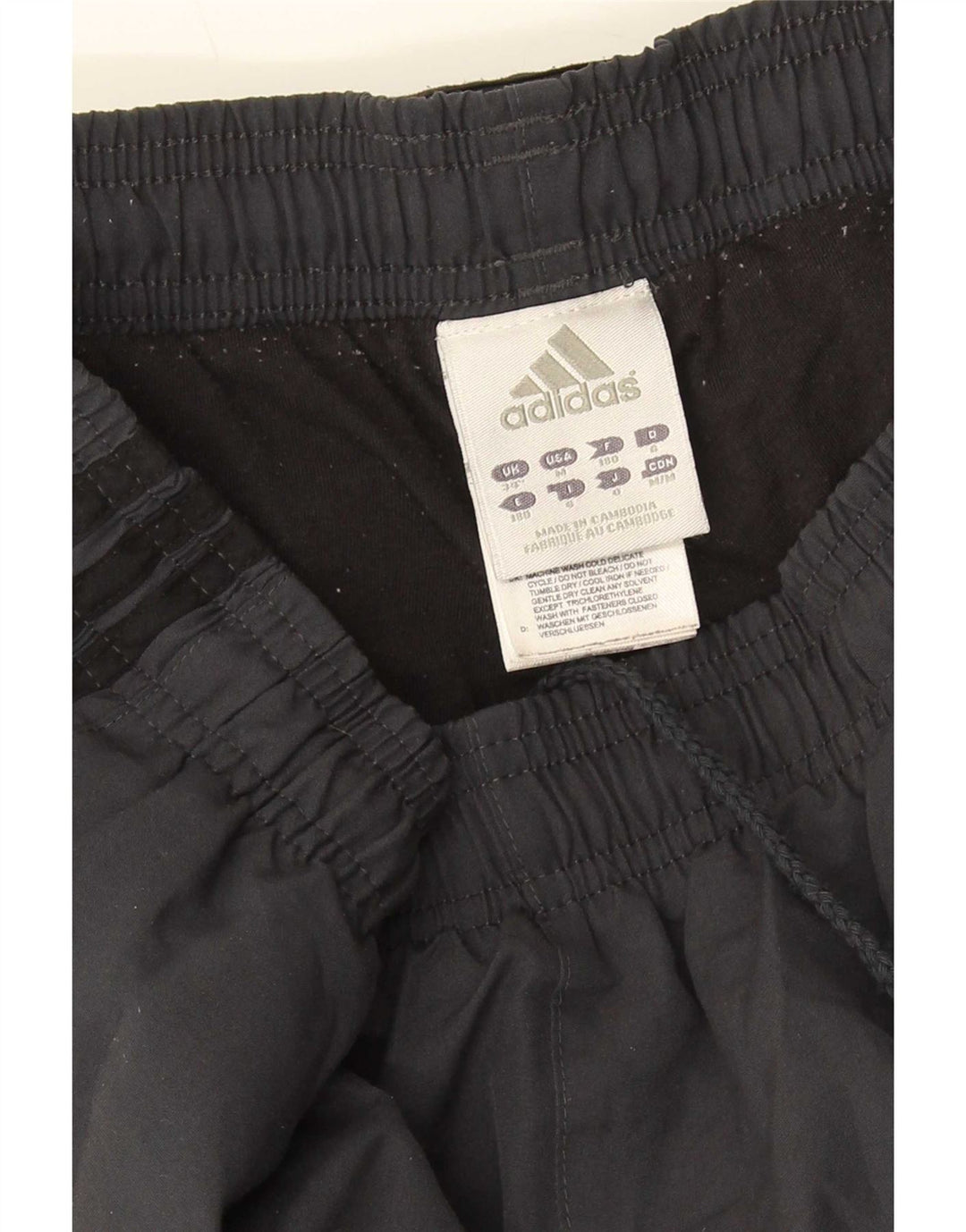 Pantaloni de trening Adidas pentru bărbați Joggeri mari, gri, poliester