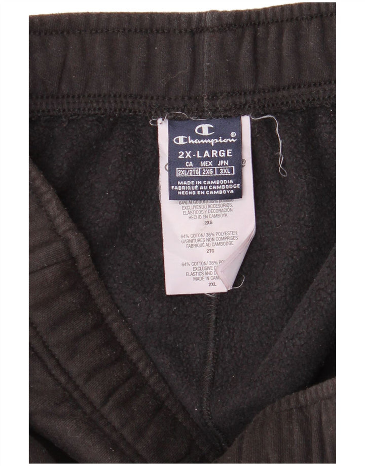 Pantaloni de trening pentru bărbați Champion 2XL, bumbac negru