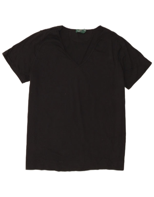 Tricou pentru femei Ralph Lauren UK 20 2XL Bumbac negru