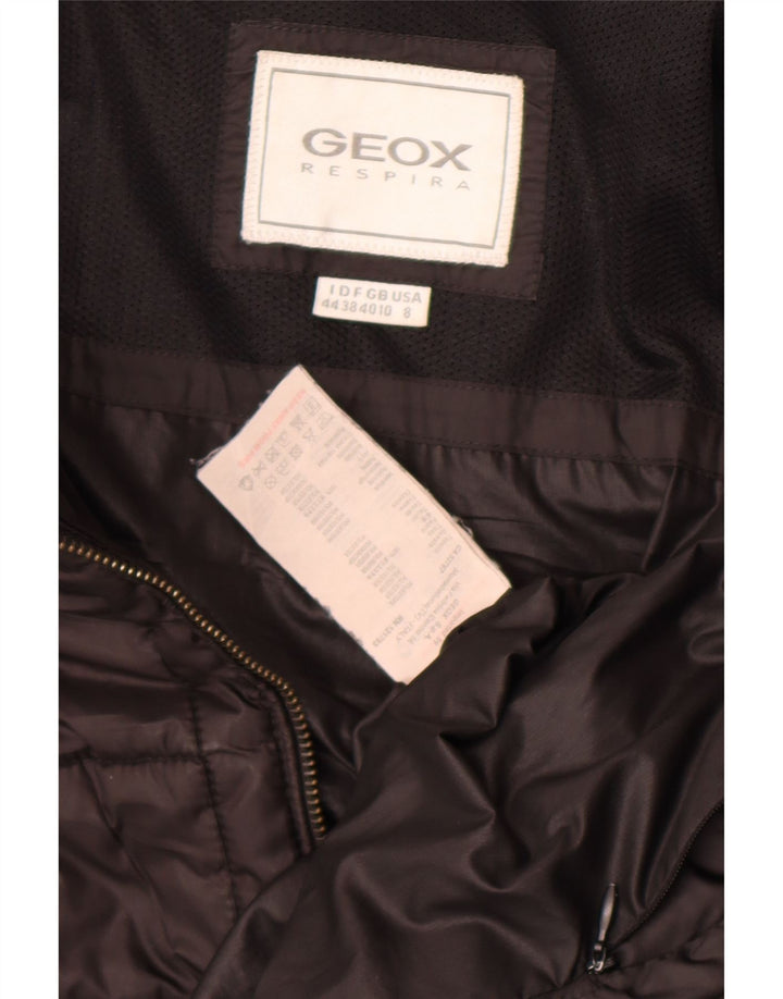 Geacă supradimensionată pentru femei Geox Respira UK 10 Poliester negru mic