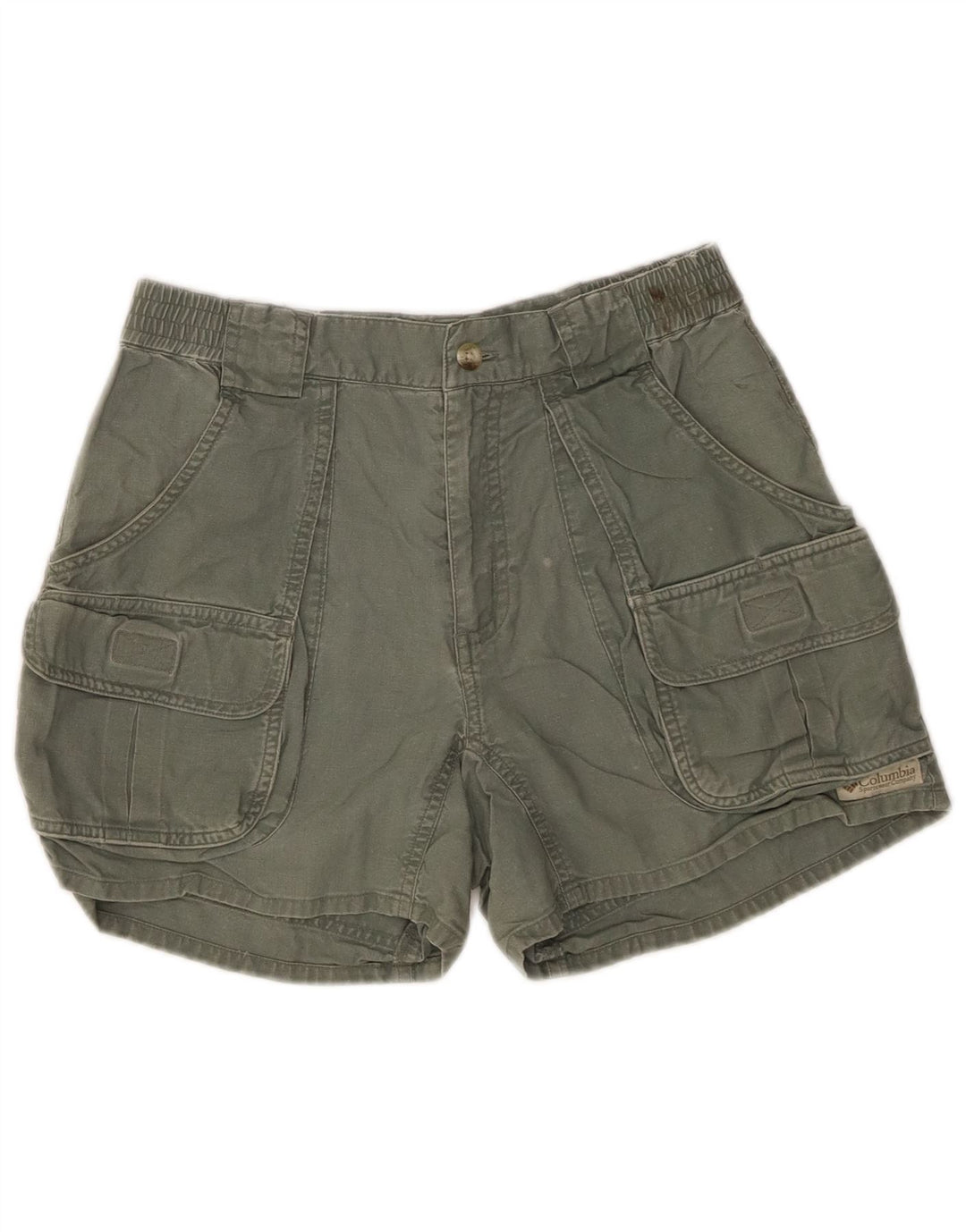 Pantaloni scurți cargo Columbia pentru femei W28 Medium Khaki