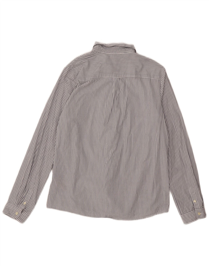 Cămașă pentru bărbați Scotch & Soda, bumbac cu dungi albe medii