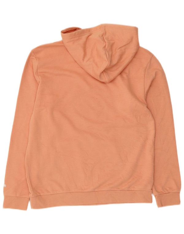 Pulover cu glugă cu grafic Adidas pentru femei UK 4/6 XS bumbac roz