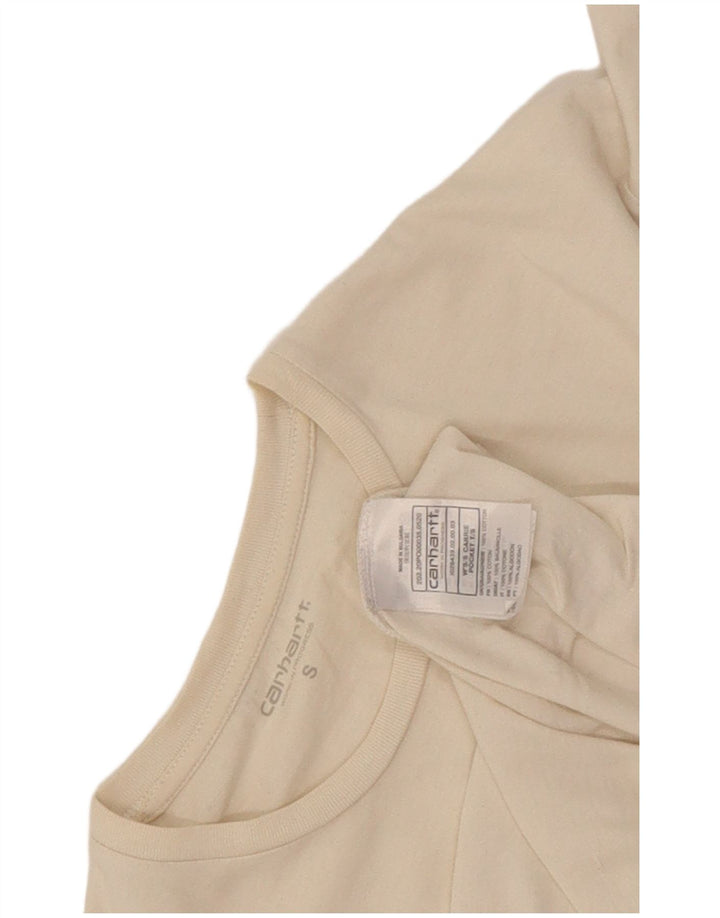 Tricou pentru bărbați Carhartt Top mic din bumbac alb