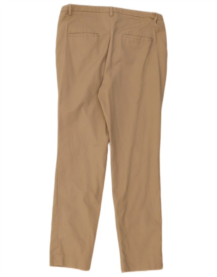 Pantaloni chino slim pentru femei Zara EU 40 Medium L30 L28 Bej