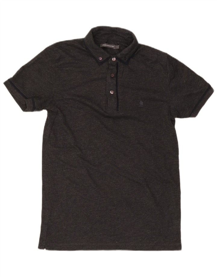 Tricou polo pentru bărbați French Connection, bumbac cu pete gri mic
