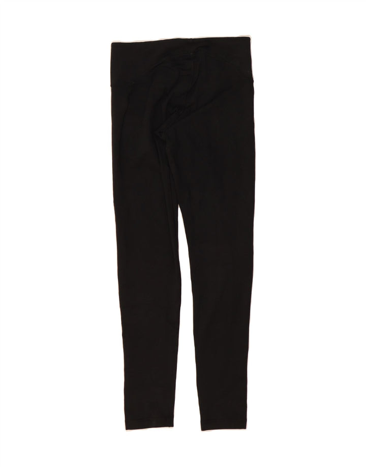 ADIDAS Womens Climalite Leggings UK 4 XS Black Polyester Vintage Adidas and Second-Hand Adidas from Messina Hembry 