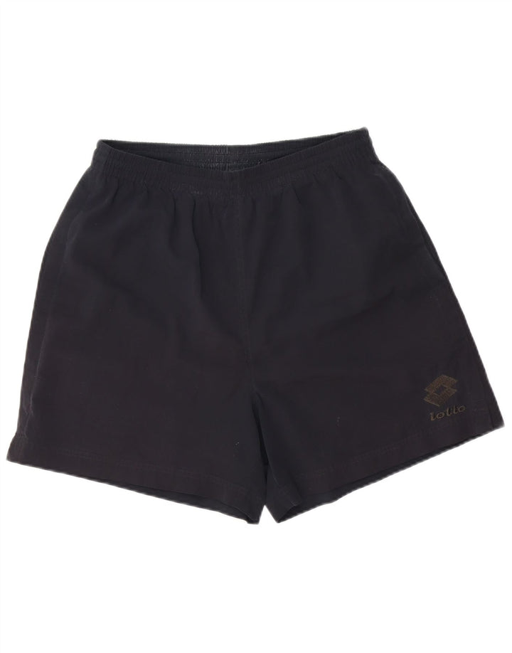 Pantaloni scurți sport pentru bărbați LOTTO UK 40/42 Poliester negru mare
