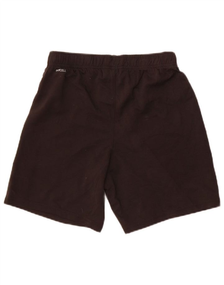 Pantaloni scurti sport Puma băieți 13-14 ani poliester negru