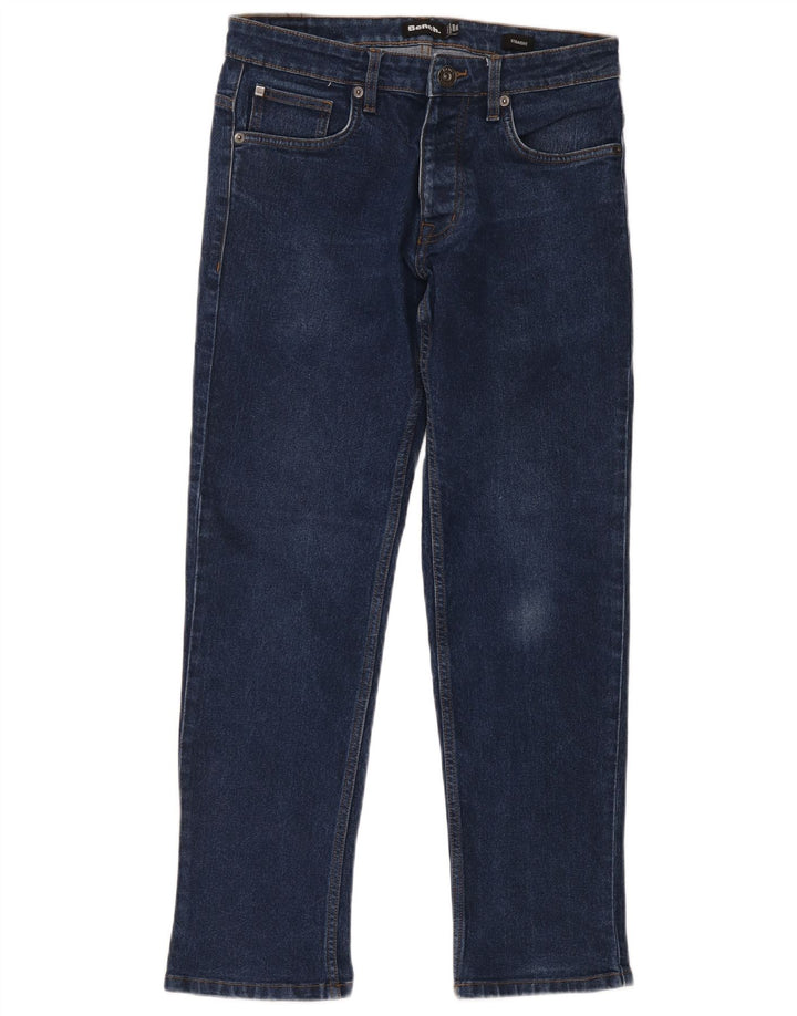 Jeans drept bărbați Bench L30 L30 Bumbac bleumarin