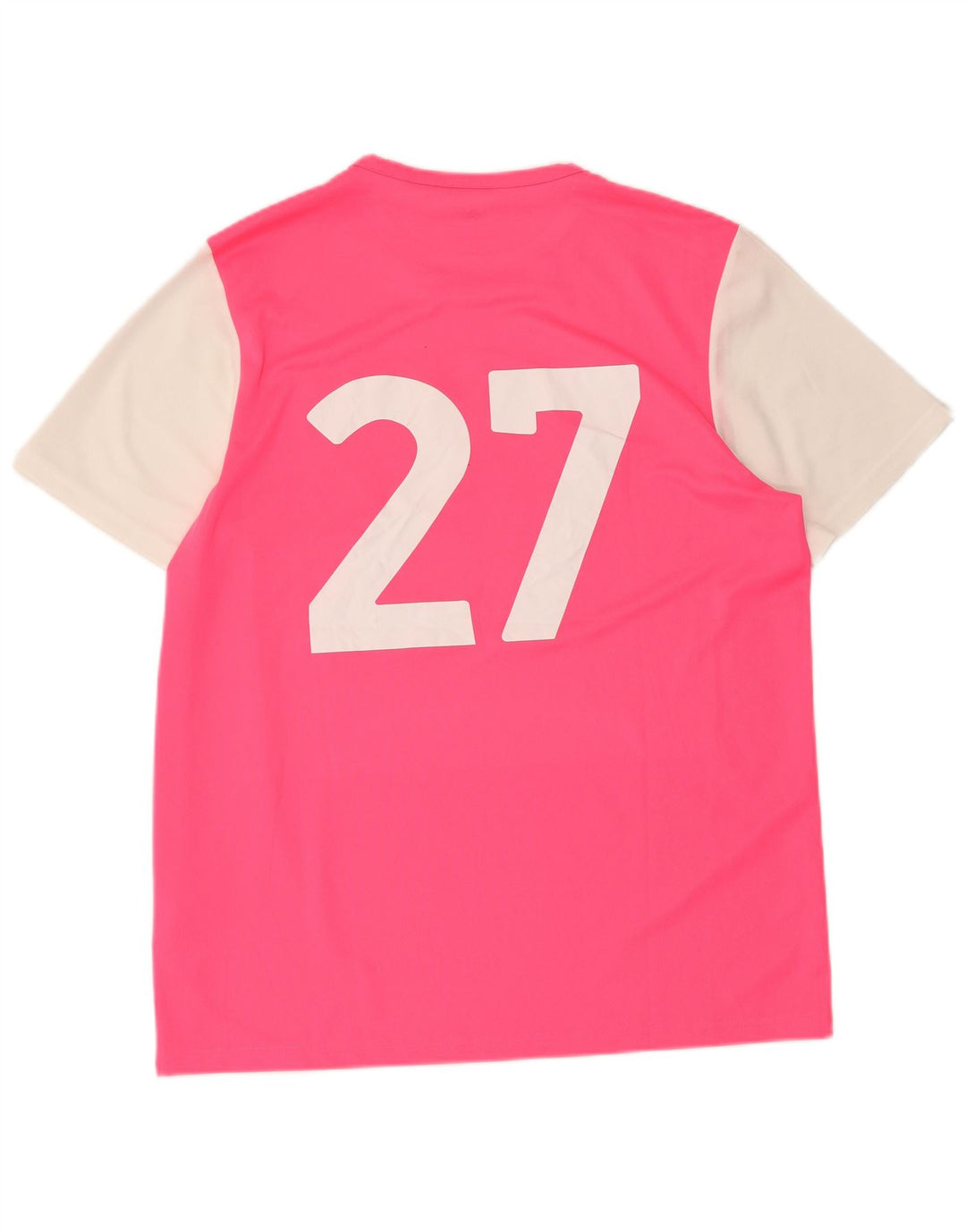 Tricou cu grafic Climalite pentru bărbați ADIDAS Top mare, roz, poliester color bloc