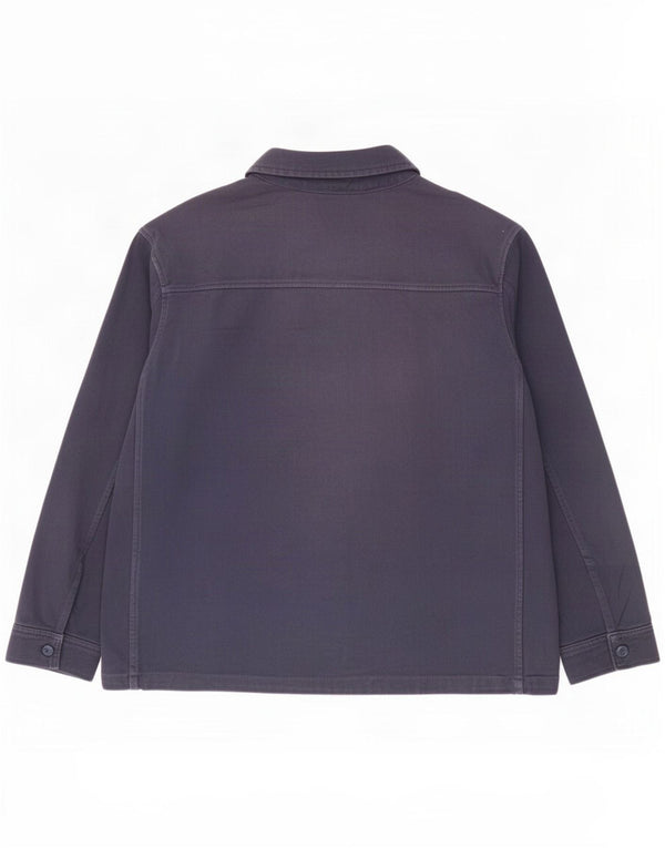 Jachetă Utilitară pentru bărbați Zara UK 42 XL Bumbac bleumarin
