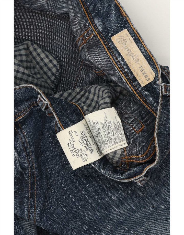 Blugi drepte pentru bărbați Wrangler Texas W32 L34 Bumbac albastru