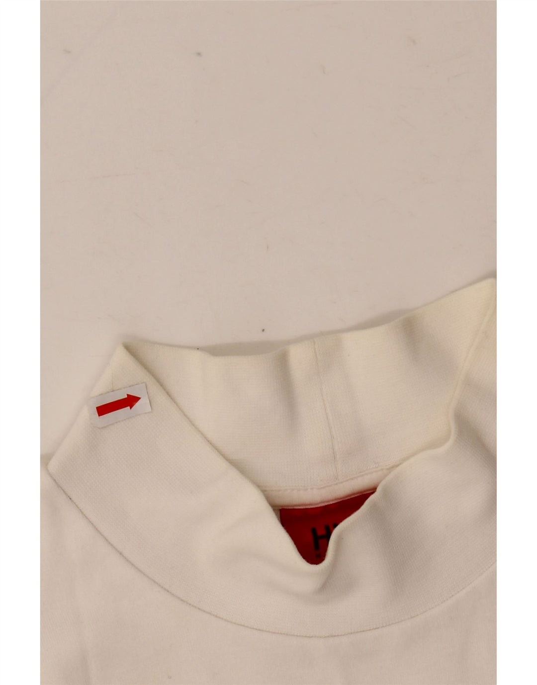 Tricou pentru bărbați Hugo Boss Top Medium White Bumbac