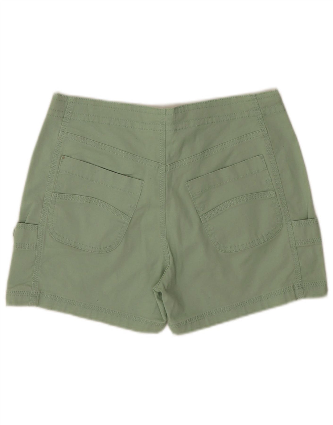 Weird Fish Pantaloni scurti cargo pentru femei UK 8 Small W32 Bumbac verde
