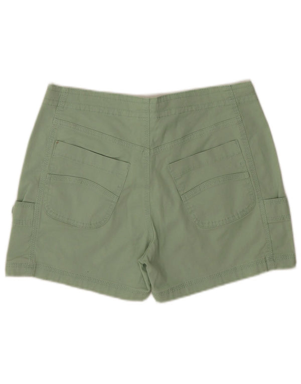 Weird Fish Pantaloni scurti cargo pentru femei UK 8 Small W32 Bumbac verde