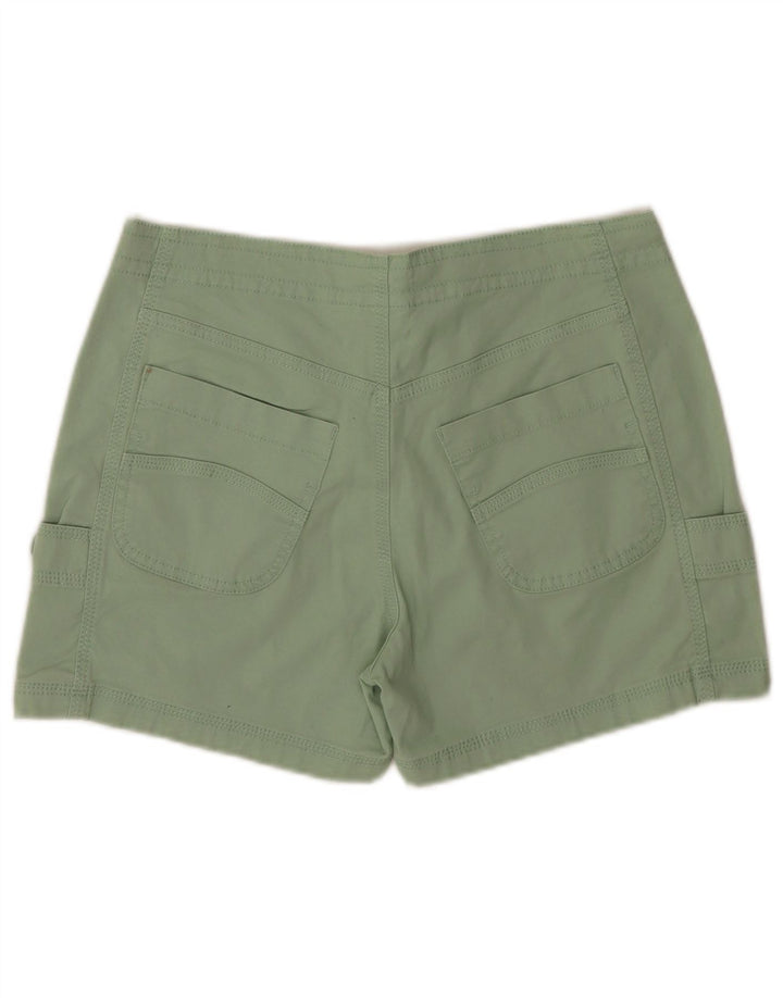 Weird Fish Pantaloni scurti cargo pentru femei UK 8 Small W32 Bumbac verde