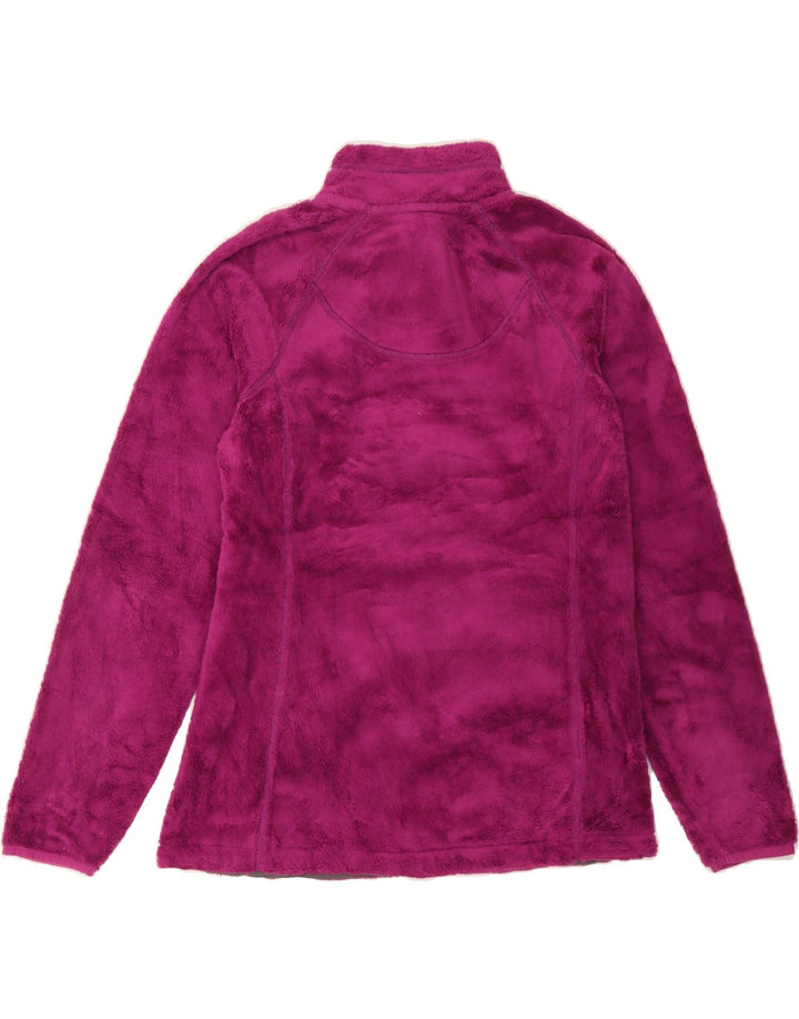 EDDIE BAUER Womens Fleece Jacket UK 14 Medium Pink Polyester Vintage Eddie Bauer and Second-Hand Eddie Bauer from Messina Hembry 