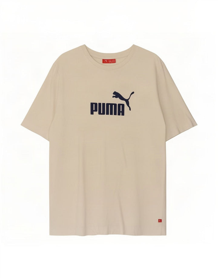 Tricou grafic Puma pentru bărbați Top Mediu Alb