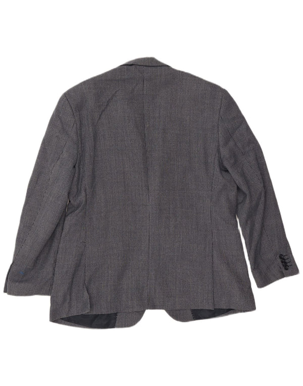 Jachetă pentru bărbați Marks & Spencer Blazer scurtă UK 42, mare, bleumarin, pete
