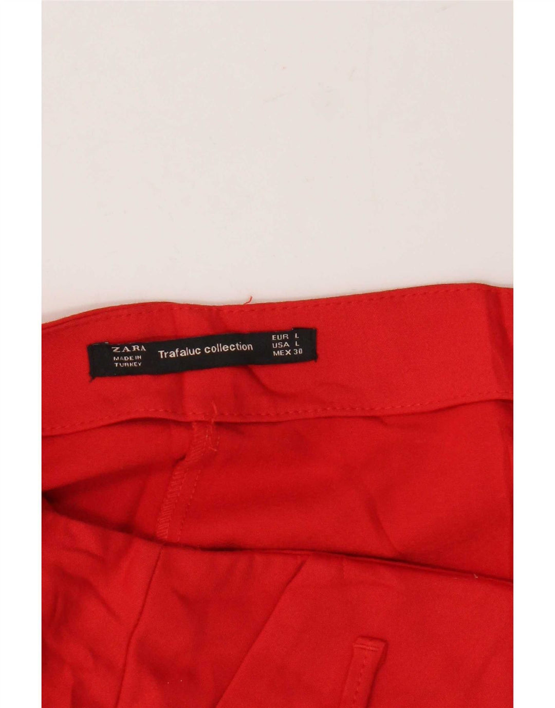 Fusta pentru femeie Zara UK 14 Large Red