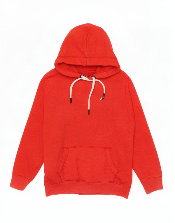 Pulover Superdry pentru damă, cu grafică, UK 10, roșu, bumbac color bloc