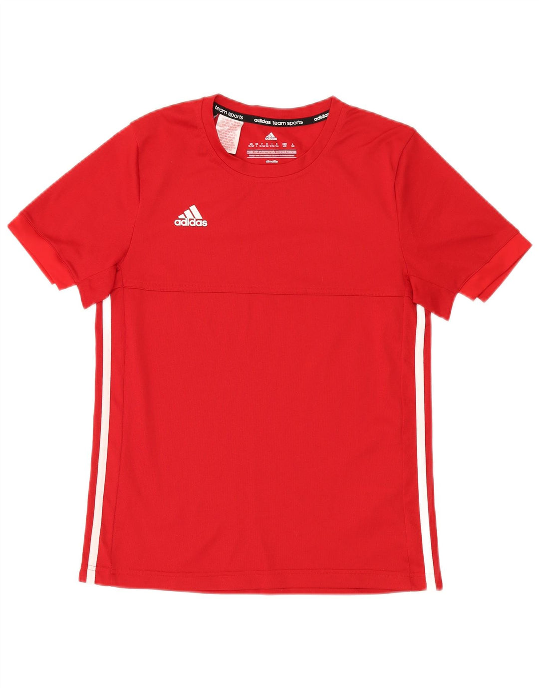 Tricou Climalite ADIDAS pentru băieți Top 13-14 ani poliester roșu