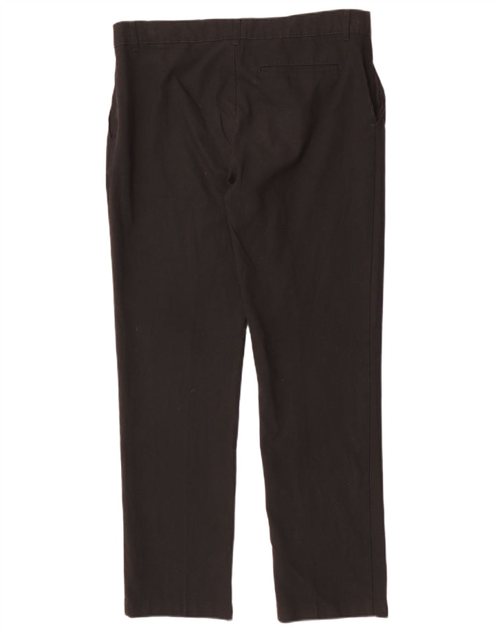 Marks & Spencer Pantaloni subțiri pentru băieți 15-16 ani L34 L29 Poliester negru