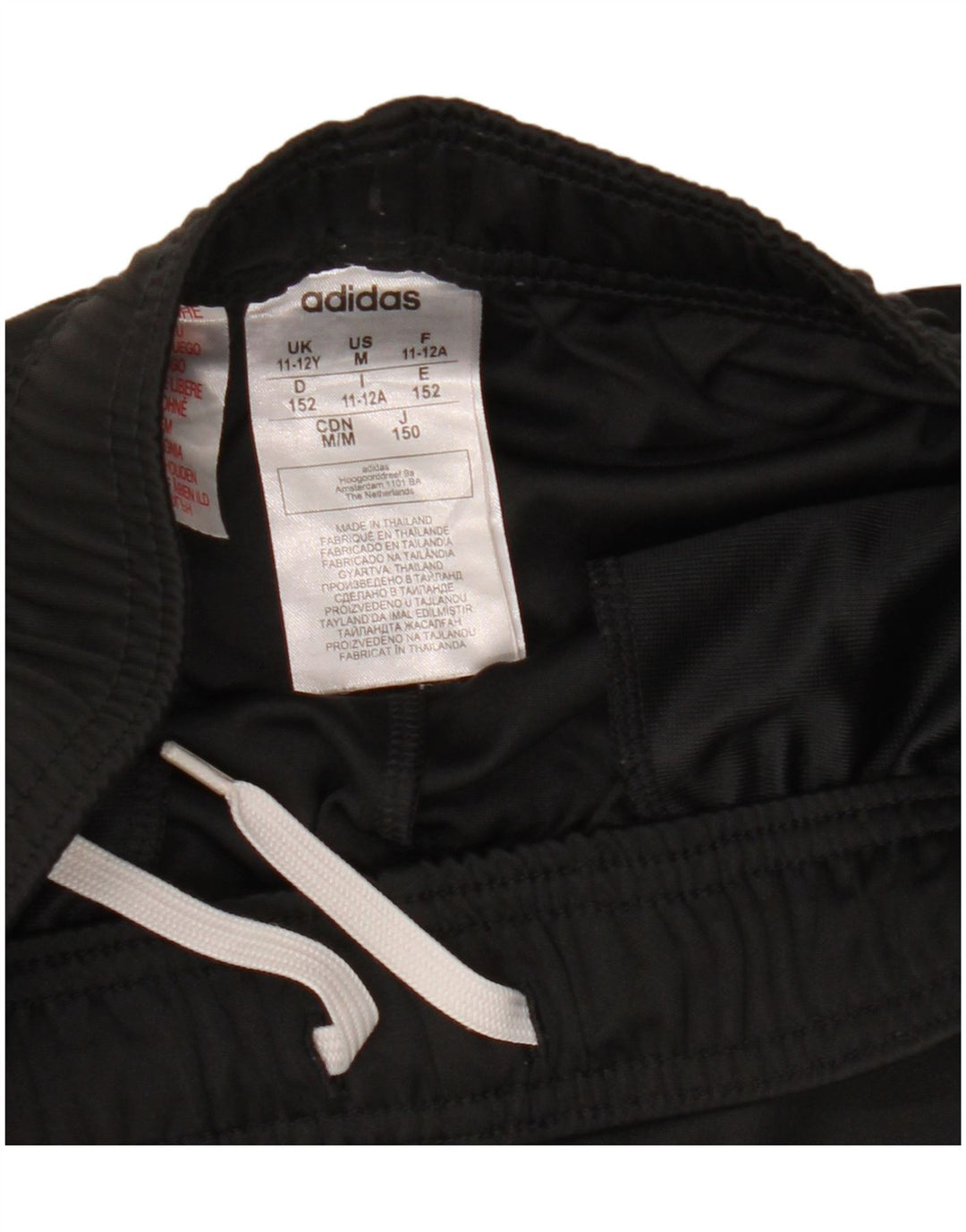 Pantaloni scurți sport Aeroready Adidas pentru băieți 11-12 ani poliester negru