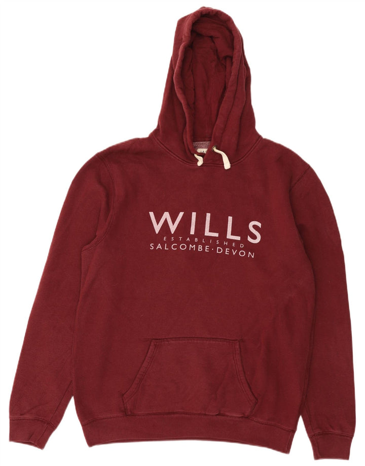 JACK WILLS Jumper Salcombe Devon Graphic pentru bărbați, bumbac maro mediu
