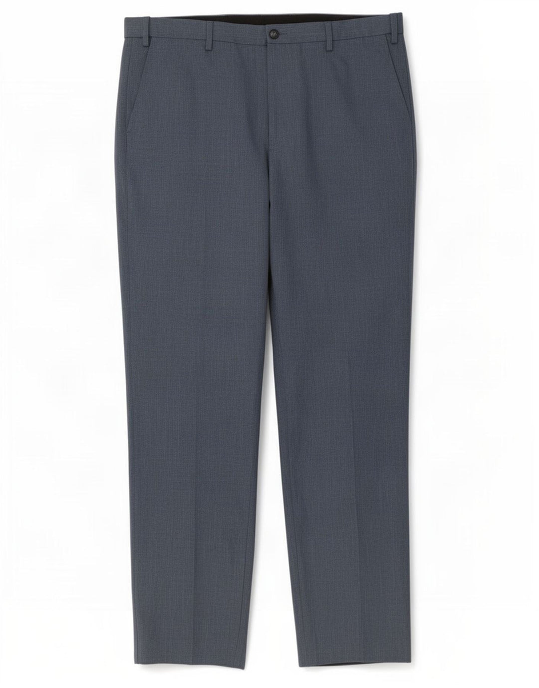 Pantaloni chino obișnuiți pentru bărbați Marks & Spencer L38 L33 poliester albastru
