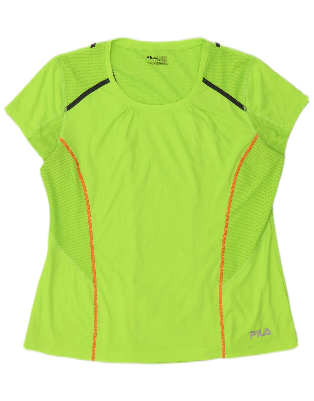 Fila Womens T-Shirt Top UK 16 Large Green