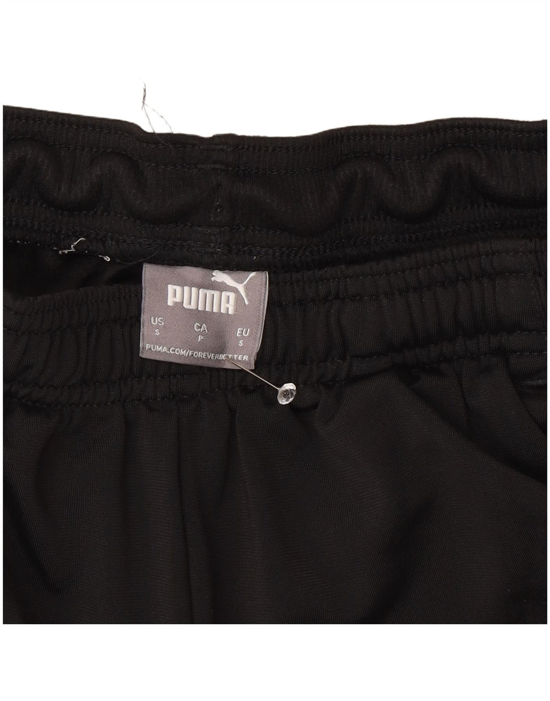 Pantaloni de trening Puma pentru bărbați obișnuiți Joggeri, poliester negru mic