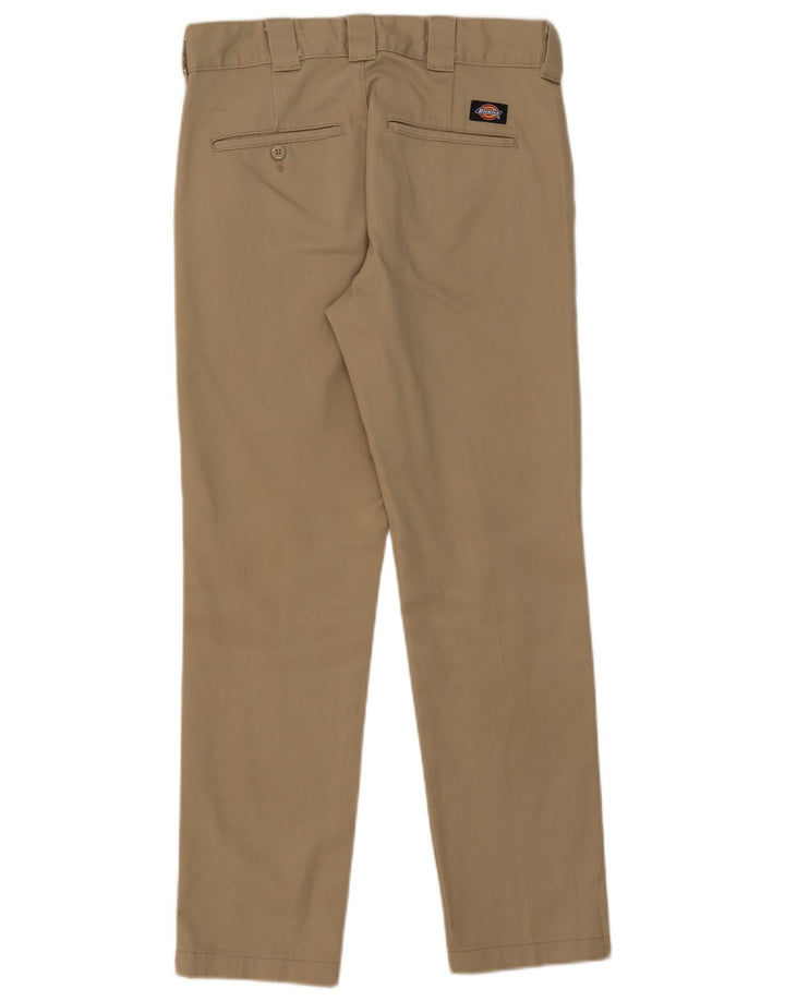 DICKIES Pantaloni chino slim pentru bărbați W29 L30 poliester bej