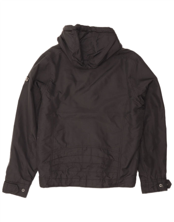 Jachetă căptușită cu glugă Calvin Klein pentru bărbați UK 38 Medium Black