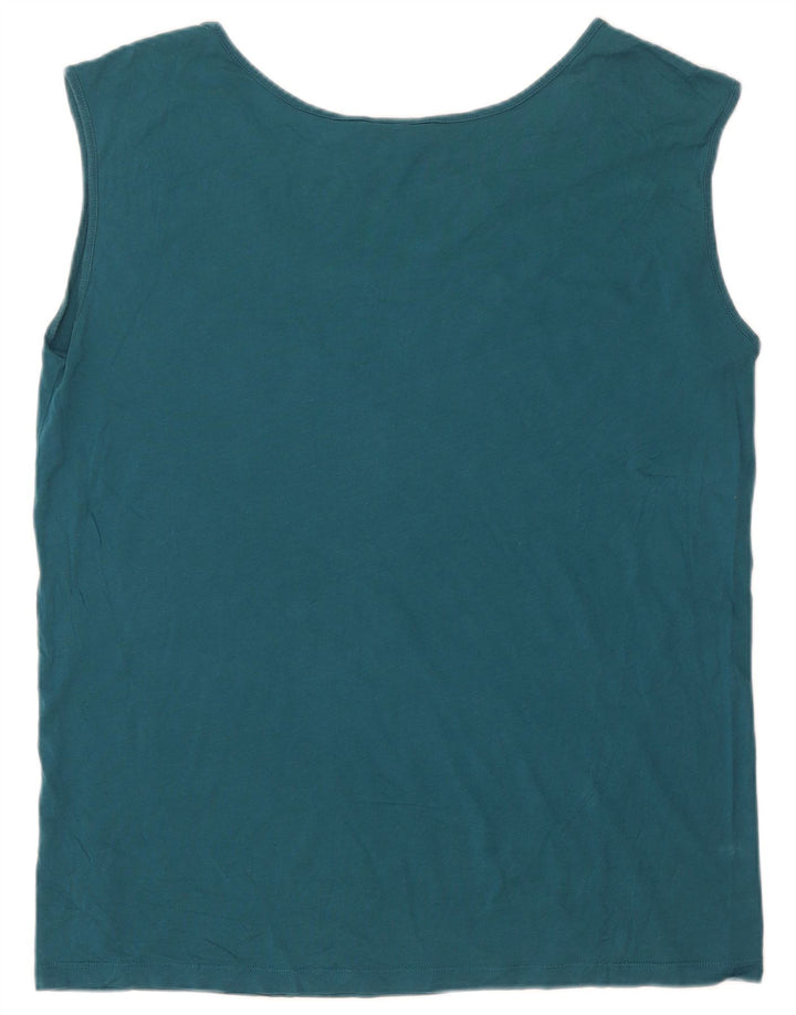Vesta grafică pentru femei Adidas UK 14 Medium Blue