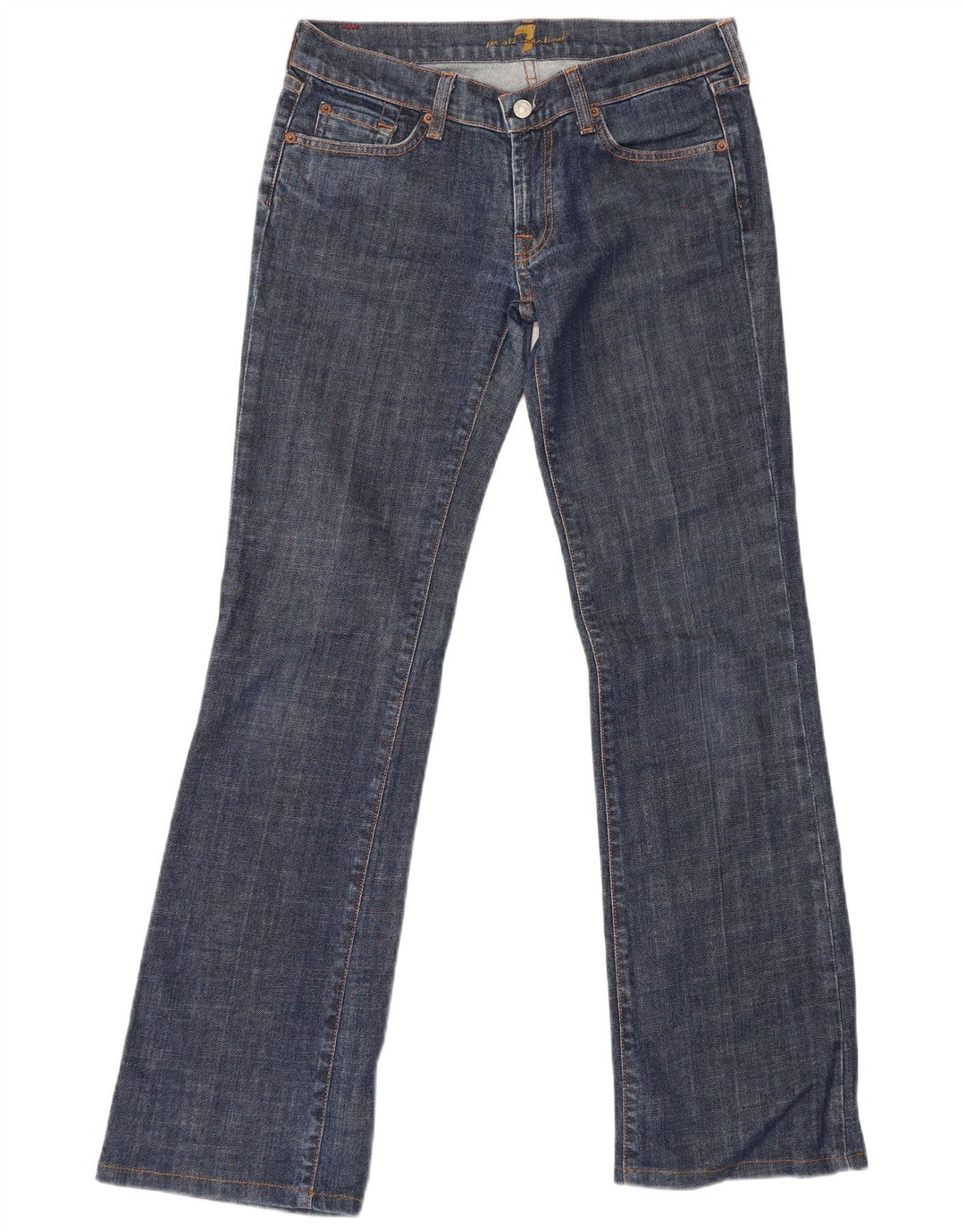 7 For All Mankind Blugi Bootcut pentru femei W29 L32 Bumbac albastru