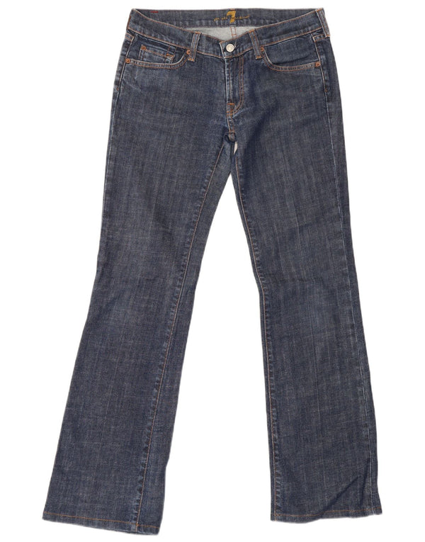 7 For All Mankind Blugi Bootcut pentru femei W29 L32 Bumbac albastru